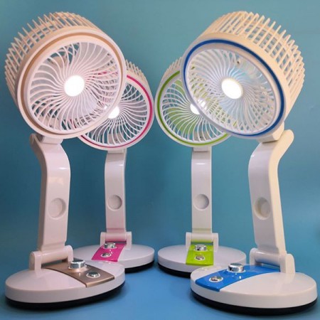 Rechargeable &amp; Fold-able Fan with Light