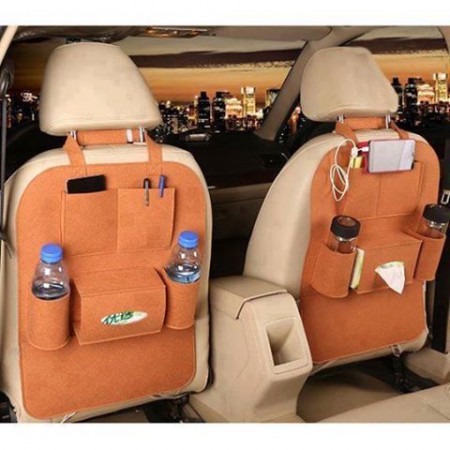 Backseat Car Organizer and Kick Mat - 2529