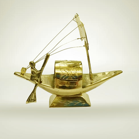 brass boat