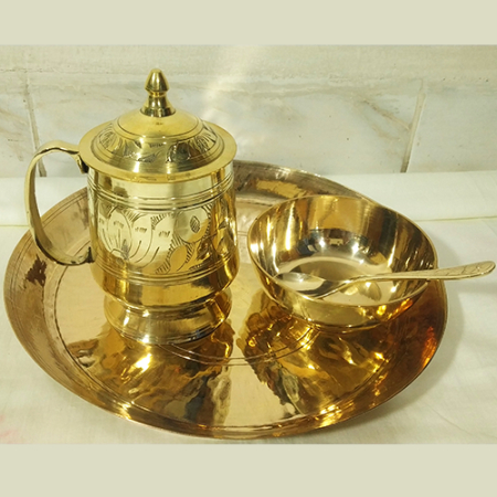 Brass Dinner set