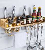 Golden Kitchen Shelf-1127