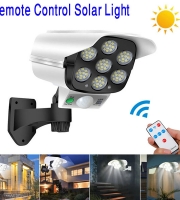 LED Remote Control Solar Motion Sensor Light